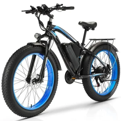 Alternative view of ✨Wide tire electric bike with 1000W 48V/17.5Ah removable battery 31MPH✨
