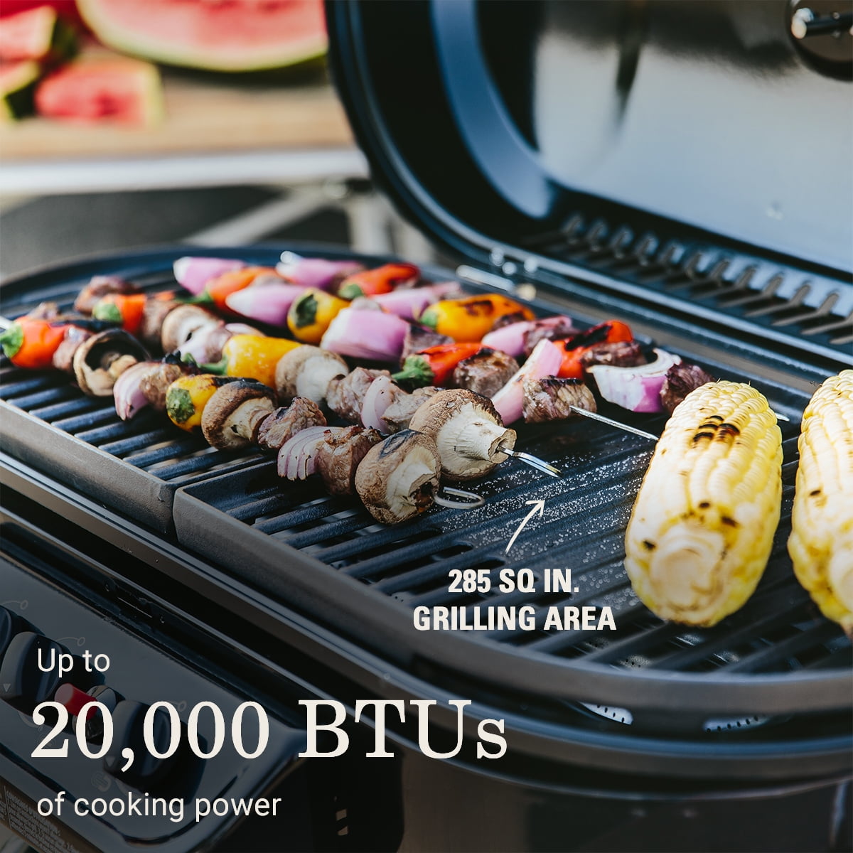 Coleman RoadTrip 285 Standup Propane Gas Grill, Red - Image 2