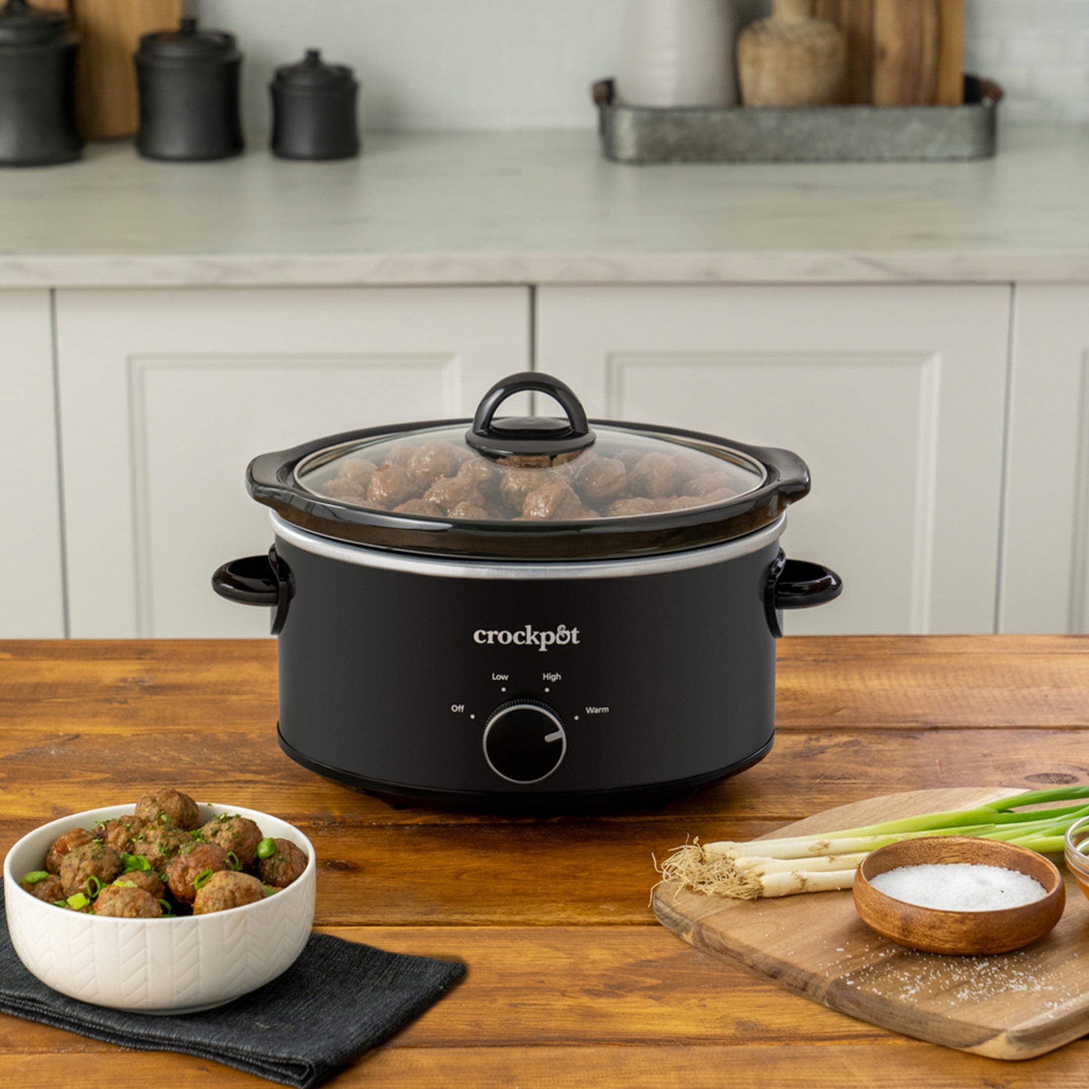 Crockpot™ 4-Quart Classic Slow Cooker, Black - Image 4