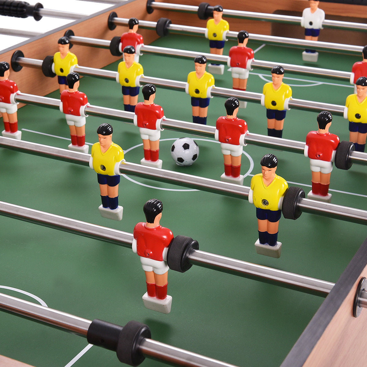 Costway 48'' Foosball Table Competition Game Soccer Arcade Sized Football Sports Indoor - Image 5