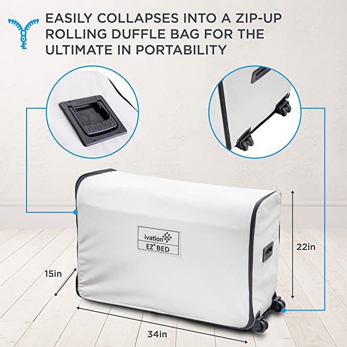 (Special discount) Portable and fast inflating Inflatable bed with support🛏️ - Image 6