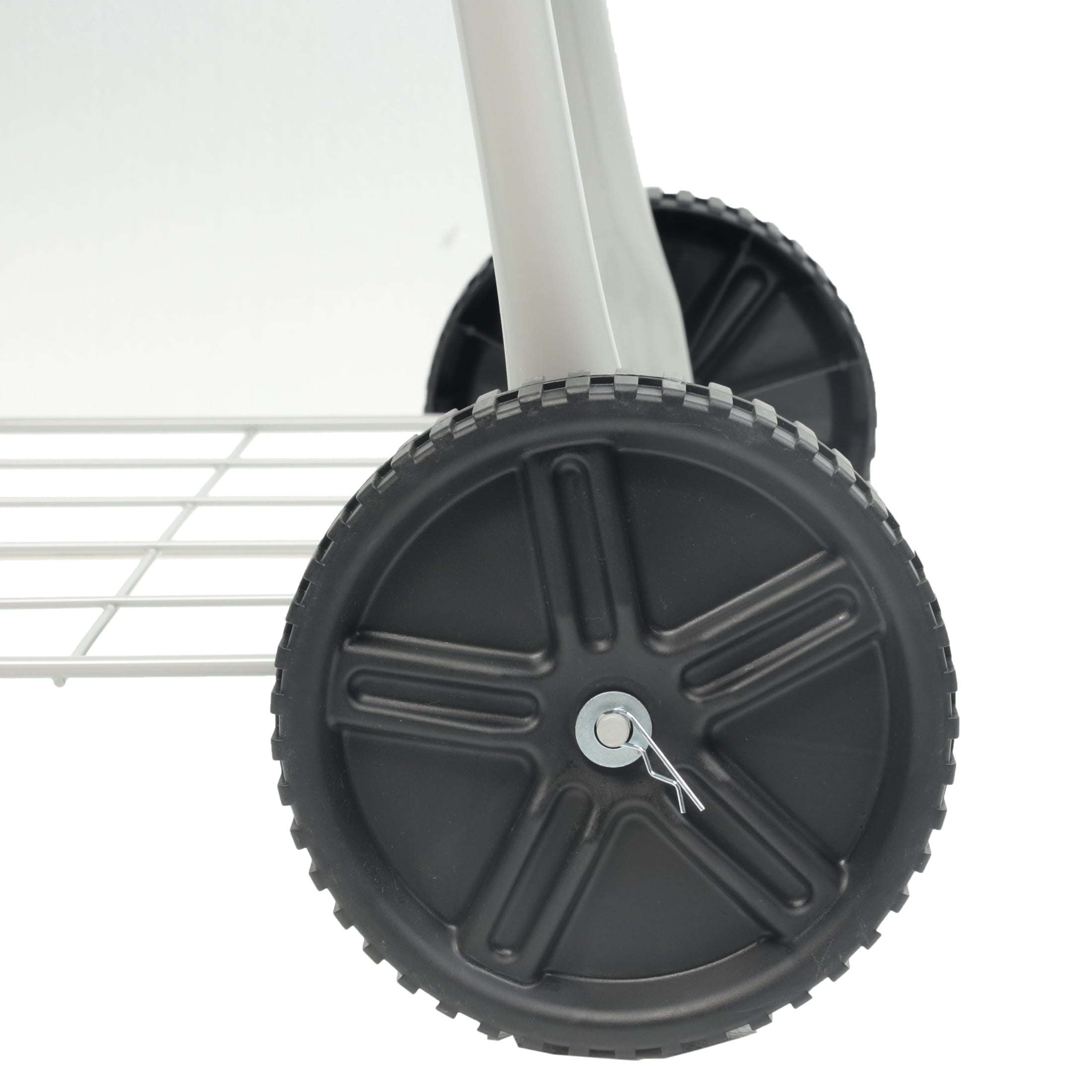 Expert Grill 17.5" Square Charcoal Grill with Wheels, Black - Image 8