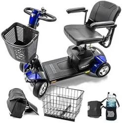 Alternative view of (HOT SALE 85% OFF ) Transformer Electric Automatic Folding 4-Wheel Mobility Scooter - Free Shipping
