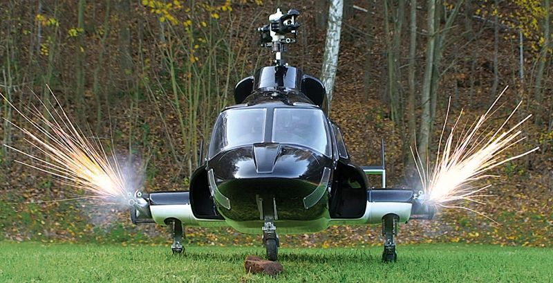 Exceed RC MadHawk 4-Channel RC Helicopter RTF Fixed Pitch – 100% Ready-to-Fly Fully Loaded w/ LCD Remote Control (Black AirWolf) - Image 17