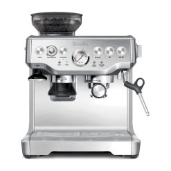 Express Espresso Machine, Brushed Stainless Steel, Coffee machine with cappuccinatore – 15 bar – stainless steel