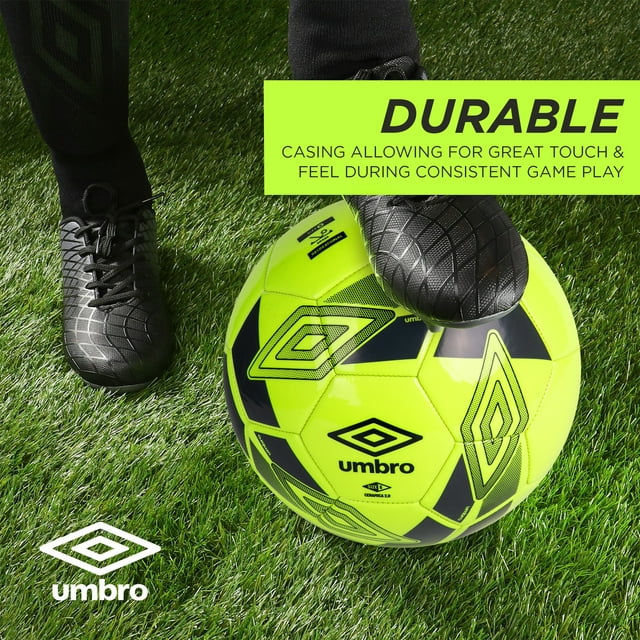 Umbro Ceramica 2.0 Size 5 Youth and Beginner Soccer Ball, Yellow - Image 3