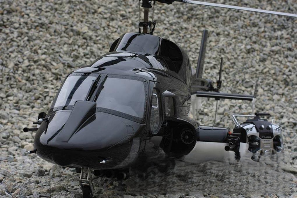 Exceed RC MadHawk 4-Channel RC Helicopter RTF Fixed Pitch – 100% Ready-to-Fly Fully Loaded w/ LCD Remote Control (Black AirWolf) - Image 4