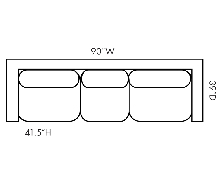 Mesa Brown Reclining Sofa - Image 8