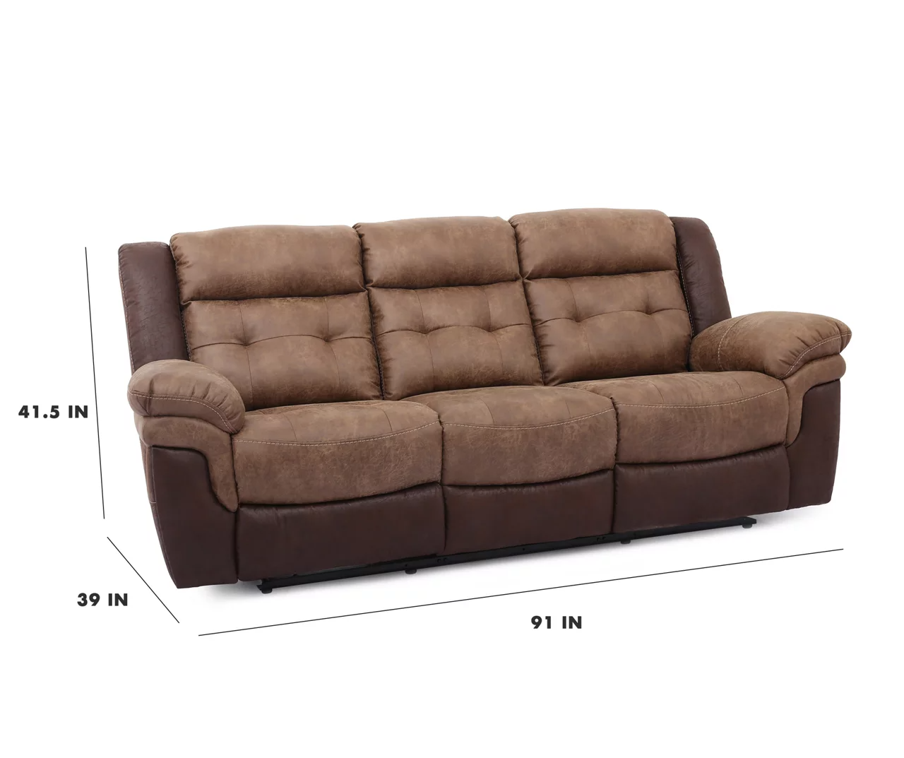 Mesa Brown Reclining Sofa - Image 7