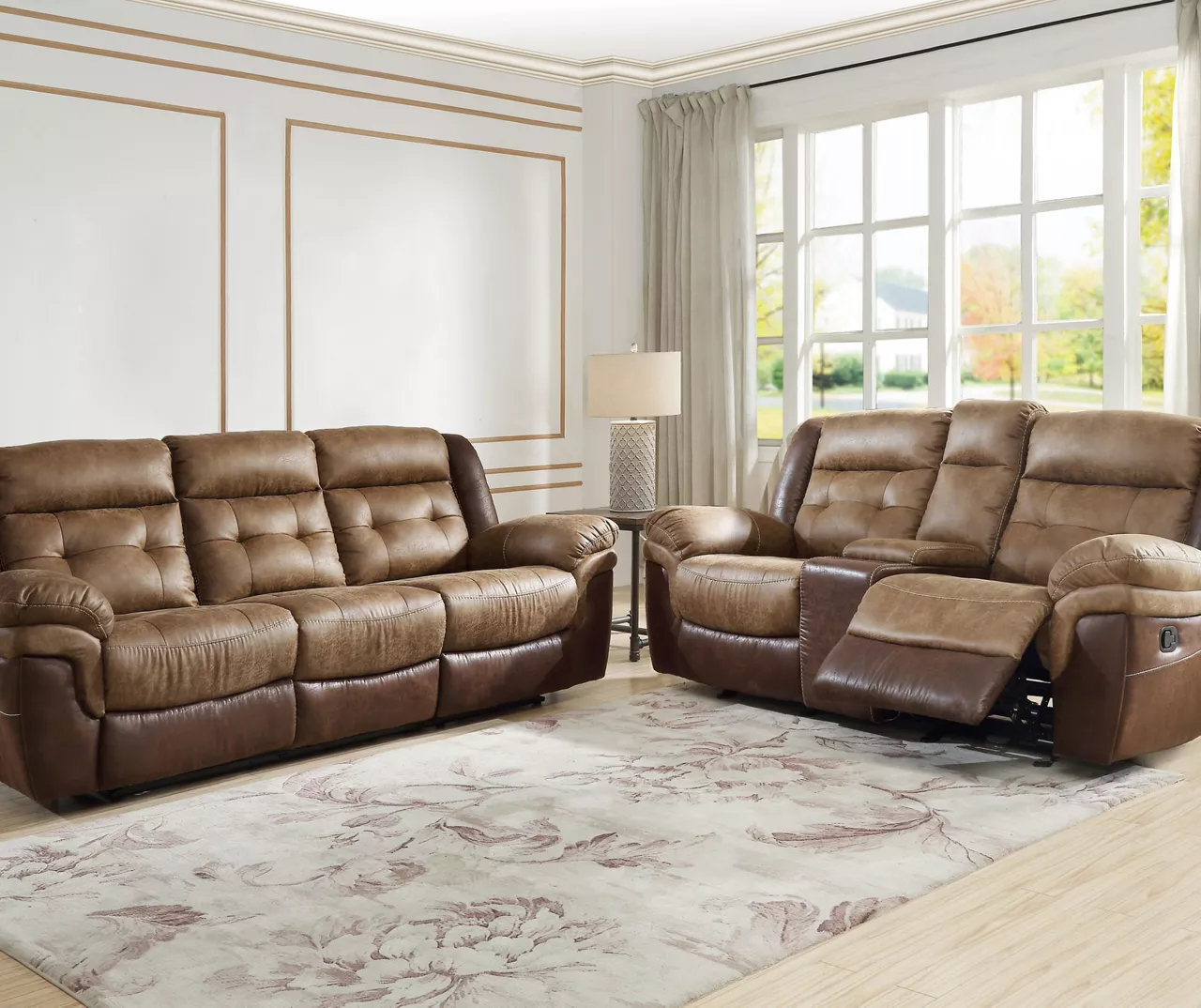 Mesa Brown Reclining Sofa - Image 4