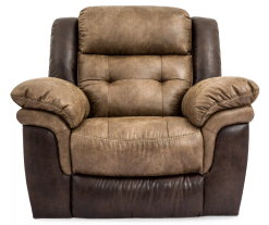 Alternative view of Mesa Brown Glider Recliner