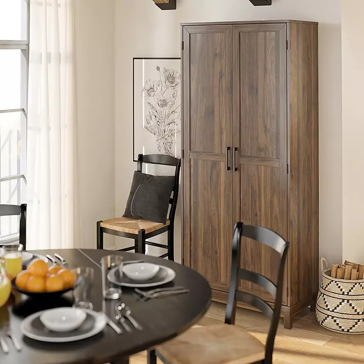 Seven Hills Columbia Walnut 2-Door Storage Cabinet - Image 4