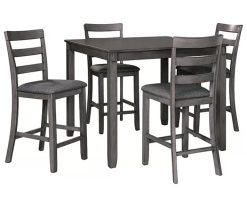 Alternative view of Fairview 5-Piece Counter-Height Dining Set