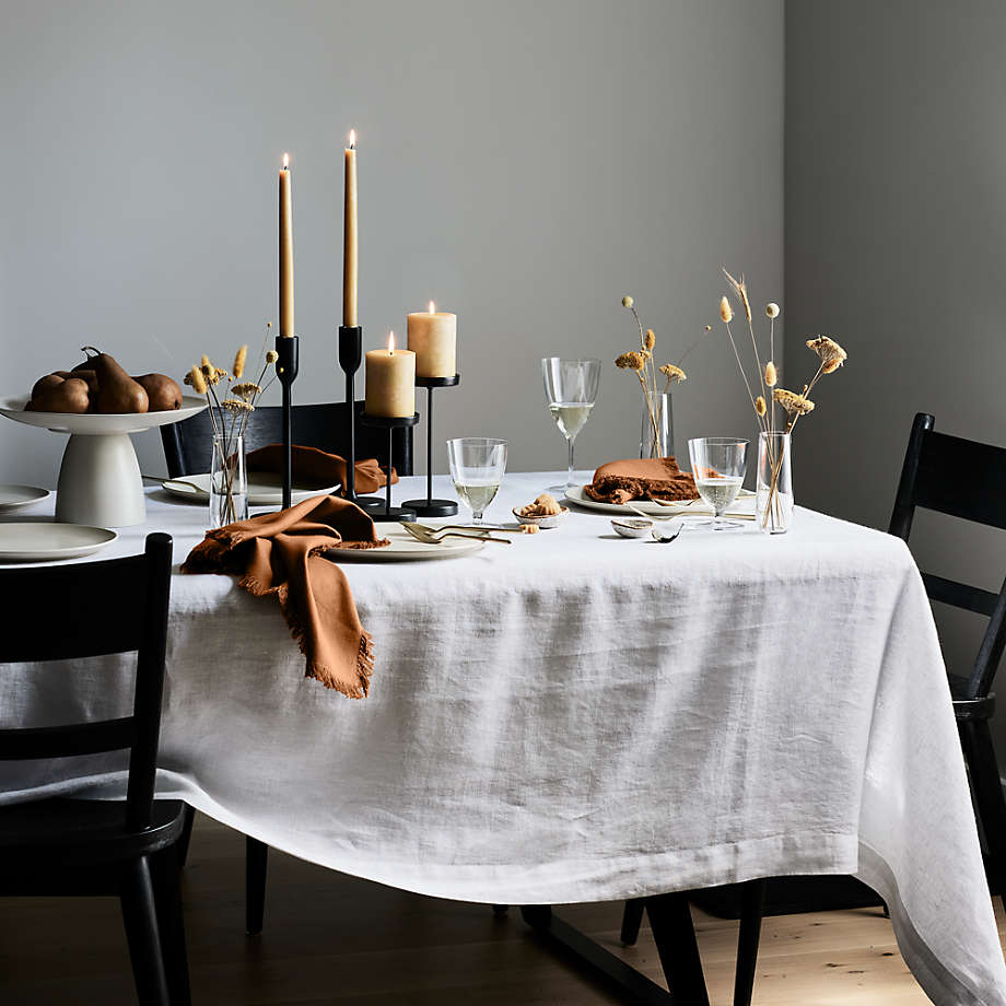 Craft Almond Brown Cotton Fringe Napkin - Image 3