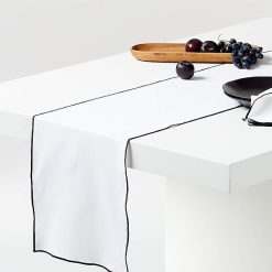 Alternative view of Crisp White Organic Cotton Napkin