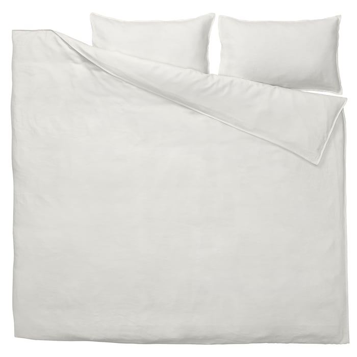 Duvet cover and pillowcase(s), white - Image 2