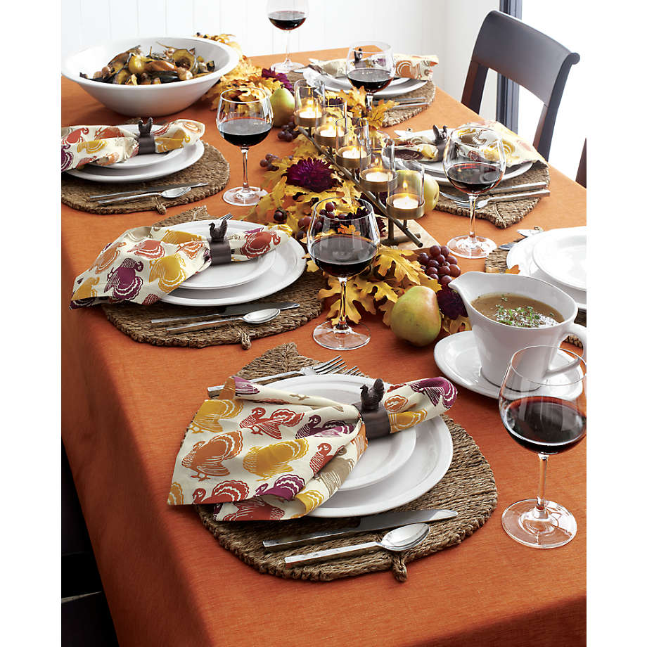 Woven Fiber Leaf Placemat - Image 6