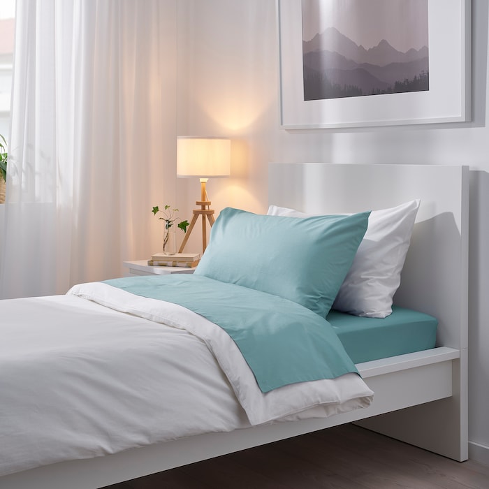 Sheet set, light blue - Image 3