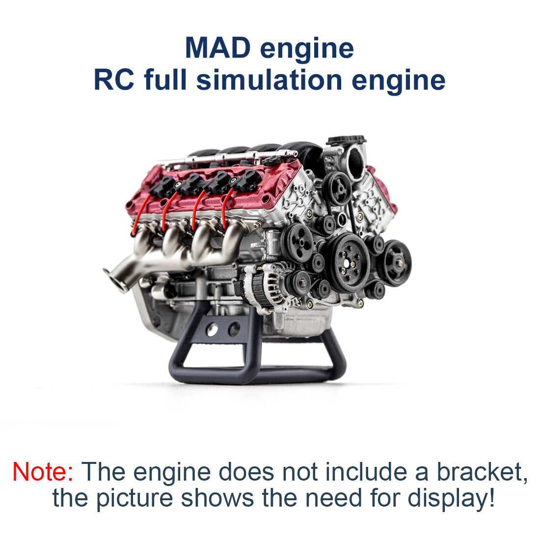 V8 Engine Model Kit that Works - Build Your Own V8 Engine - V8 Engine for Capra VS4-10 - Image 4