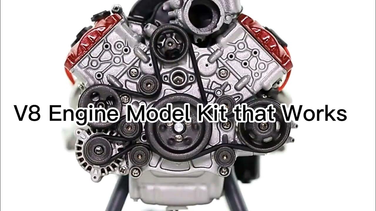 V8 Engine Model Kit that Works - Build Your Own V8 Engine - V8 Engine for Capra VS4-10 - Image 7