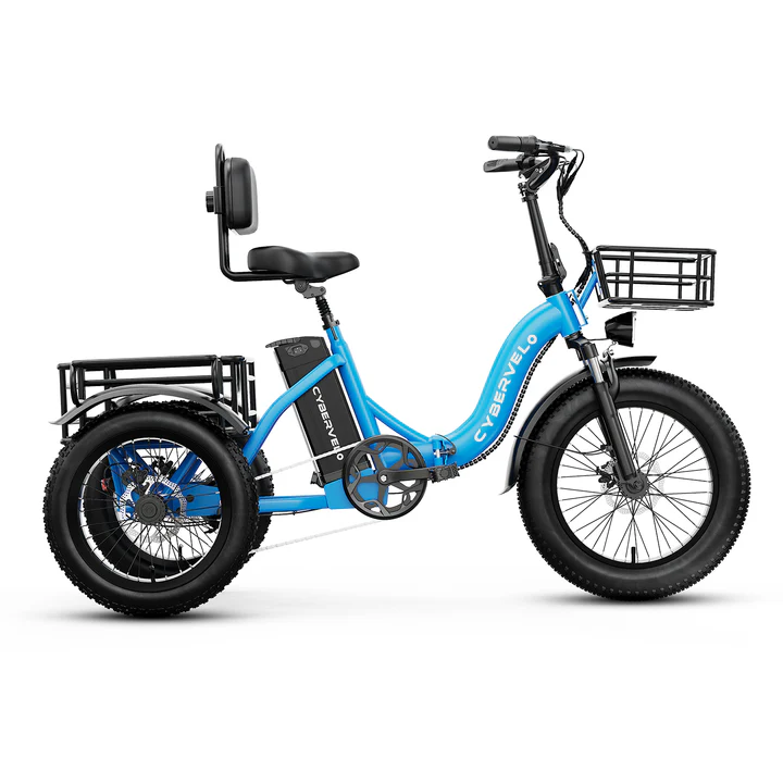 Electric Tricycle for Adults(Removable Battery with Cargo for Women Men)