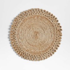 Round Woven Jute Placemat
