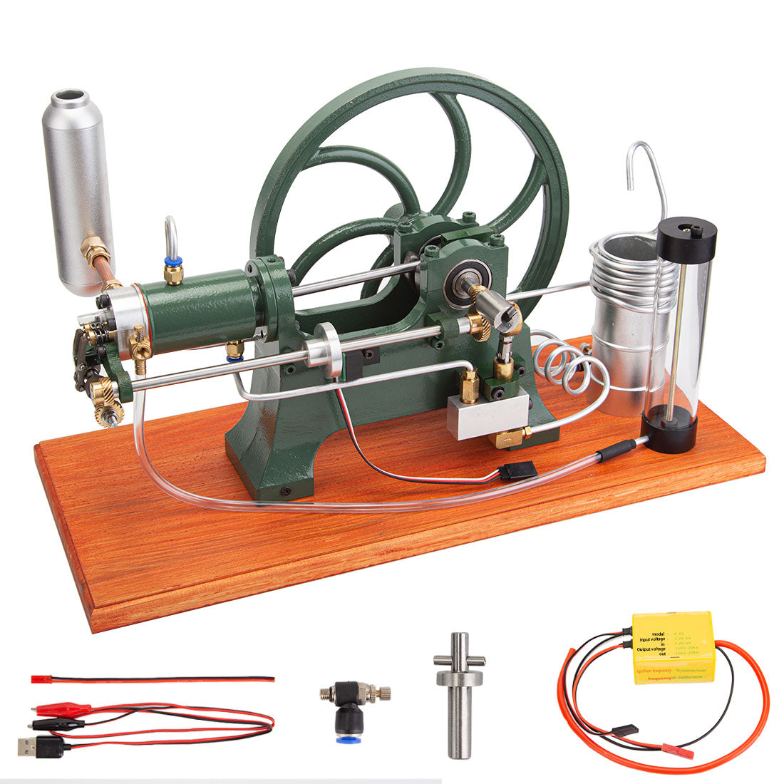RETROL Vintage Horizontal Mill Engine Stationary Engine Model 4 Stroke Gasoline ICE - Image 12