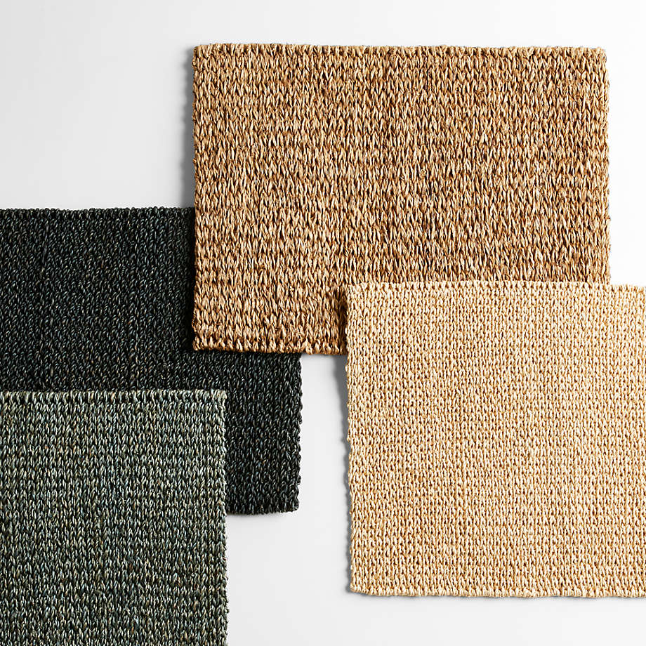 Rectangular Black Woven Placemat - Image 3