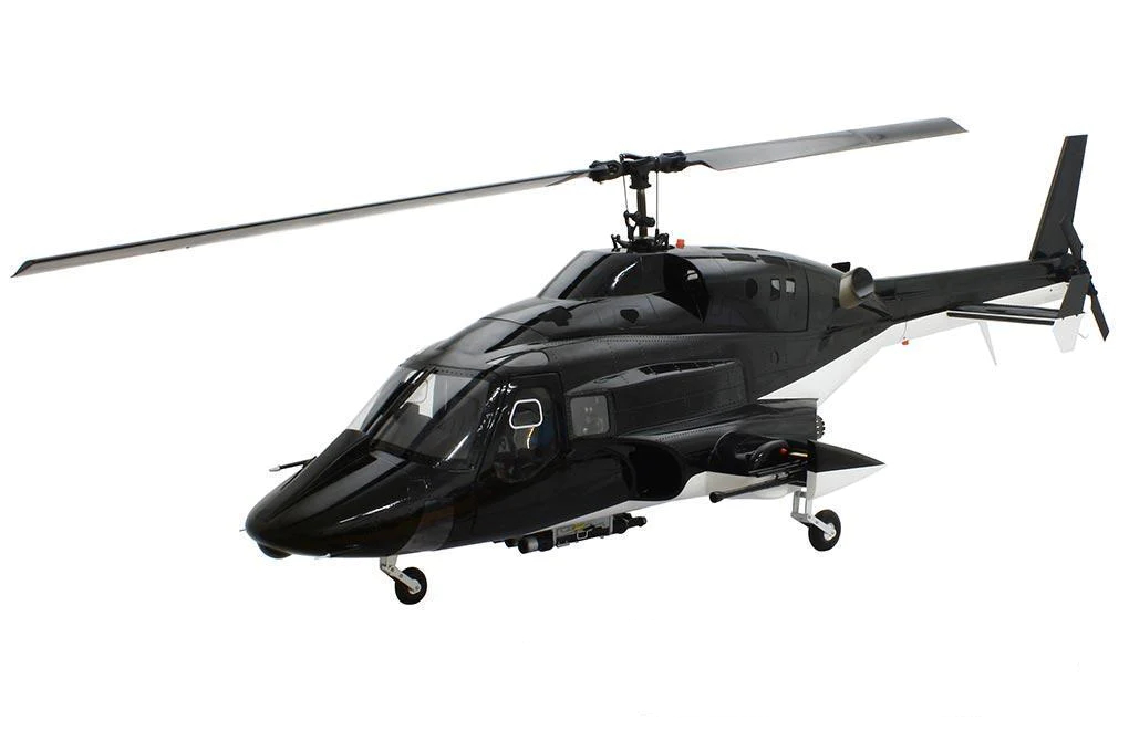 Exceed RC MadHawk 4-Channel RC Helicopter RTF Fixed Pitch – 100% Ready-to-Fly Fully Loaded w/ LCD Remote Control (Black AirWolf) - Image 9