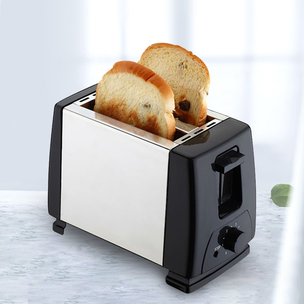 Diamond 2 Slices Bread Baking Oven Automatic 6 Toast Settings Kitchen Cooking Appliances - Image 2