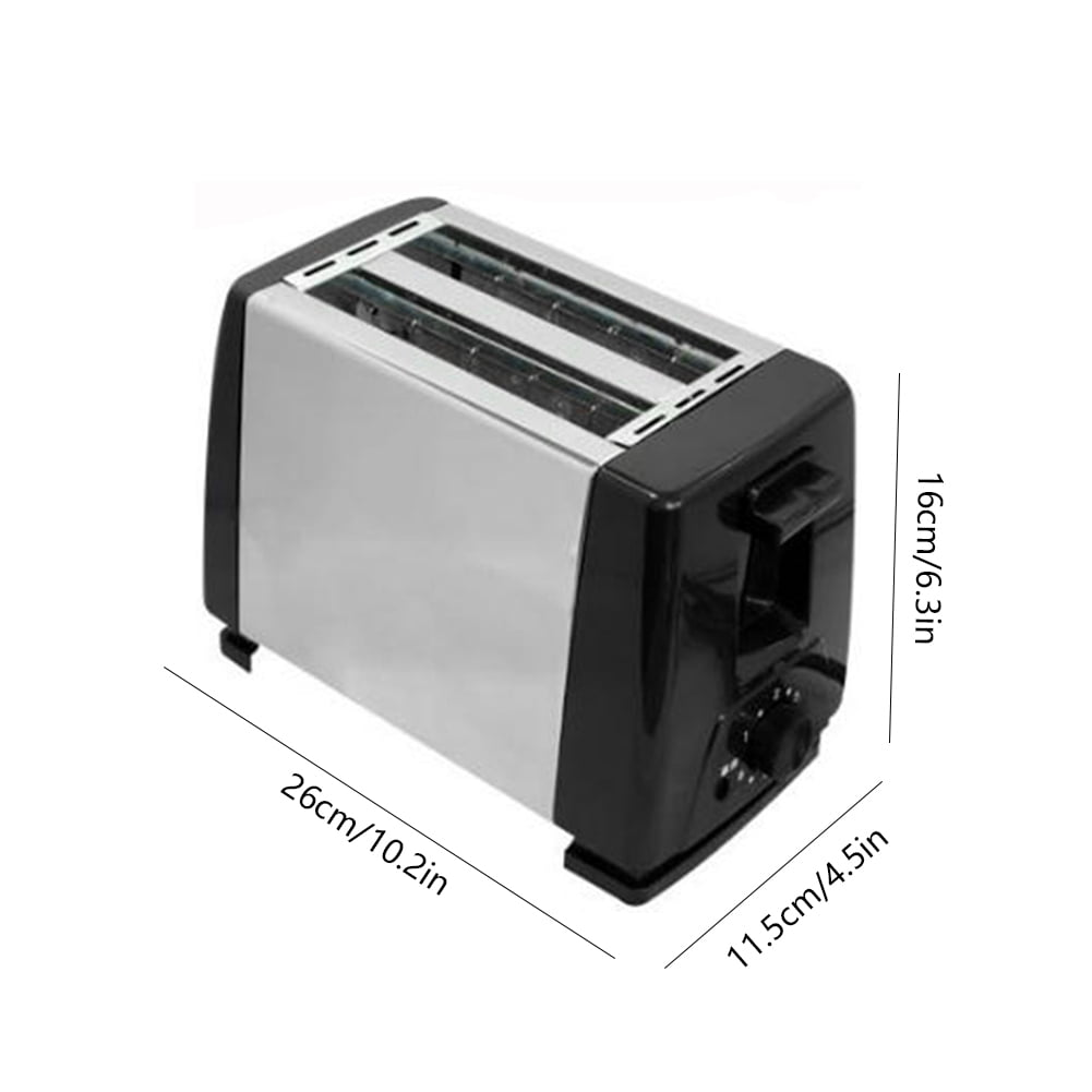 Diamond 2 Slices Bread Baking Oven Automatic 6 Toast Settings Kitchen Cooking Appliances - Image 6