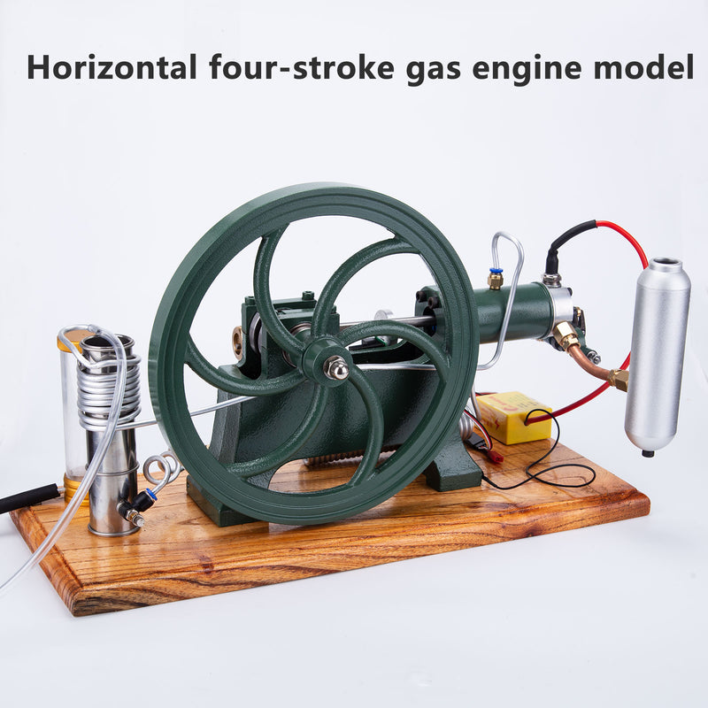 RETROL Vintage Horizontal Mill Engine Stationary Engine Model 4 Stroke Gasoline ICE - Image 6